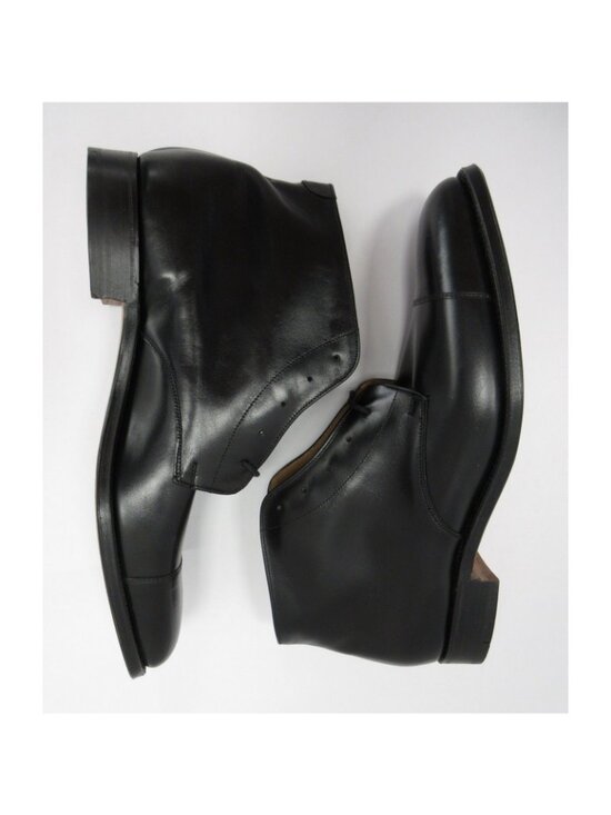 VINTAGE Royal Tweed Boots 11.5 Premium Leather Cap Toe Benchcrafted main image 11